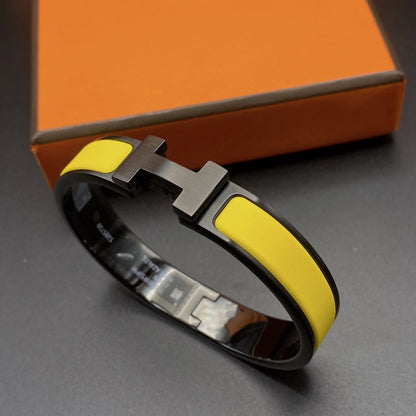 [CiCi]CLIC HM SO BLACK YELLOW BRACELET