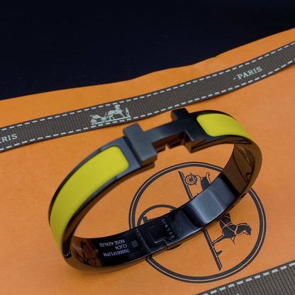[CiCi]CLIC HM SO BLACK YELLOW BRACELET