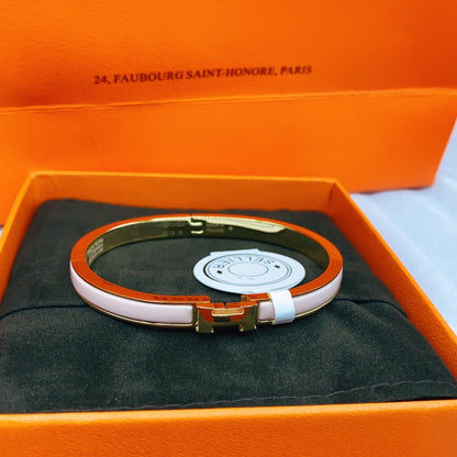 [CiCi]CLASSIC HM CLIC  PINK 8MM ENAMEL BRACELET