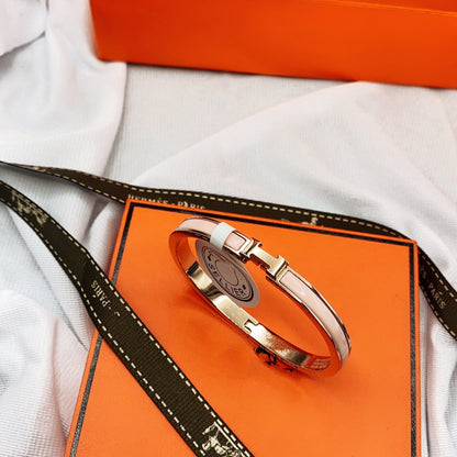 [CiCi]CLASSIC HM CLIC  PINK 8MM ENAMEL BRACELET