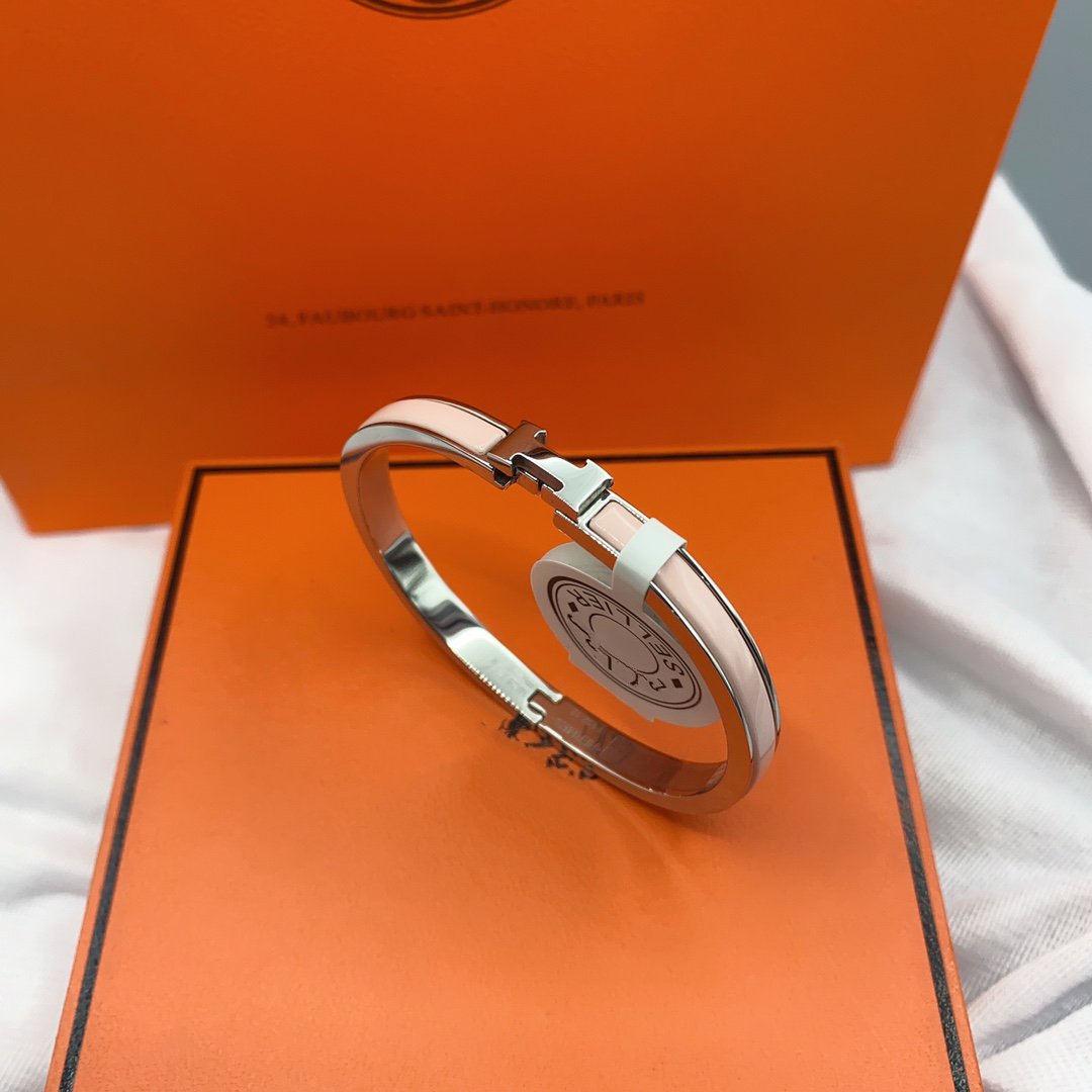 [CiCi]CLASSIC HM CLIC  PINK 8MM ENAMEL BRACELET