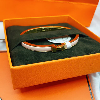 [CiCi]CLASSIC HM CLIC  PINK 8MM ENAMEL BRACELET