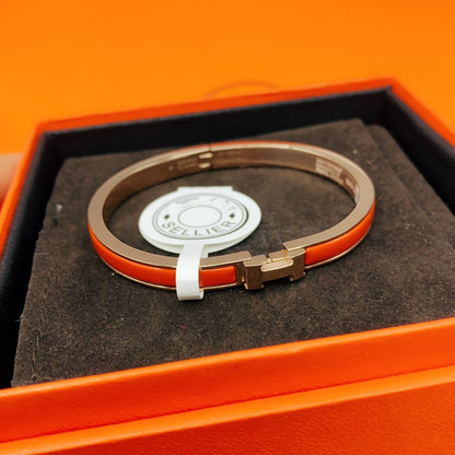 [CiCi]CLASSIC HM CLIC RED 8MM ENAMEL BRACELET