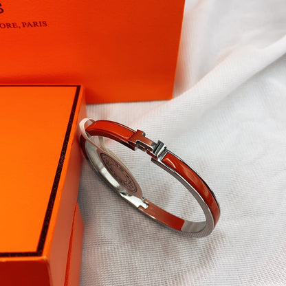 [CiCi]CLASSIC HM CLIC RED 8MM ENAMEL BRACELET
