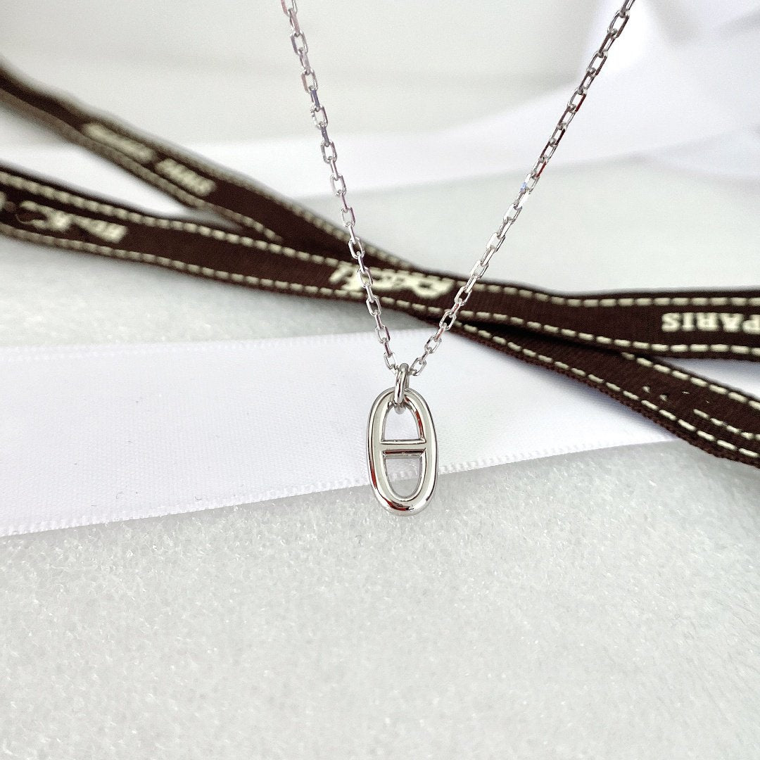 [CiCi]HM PIG NOSE NECKLACE
