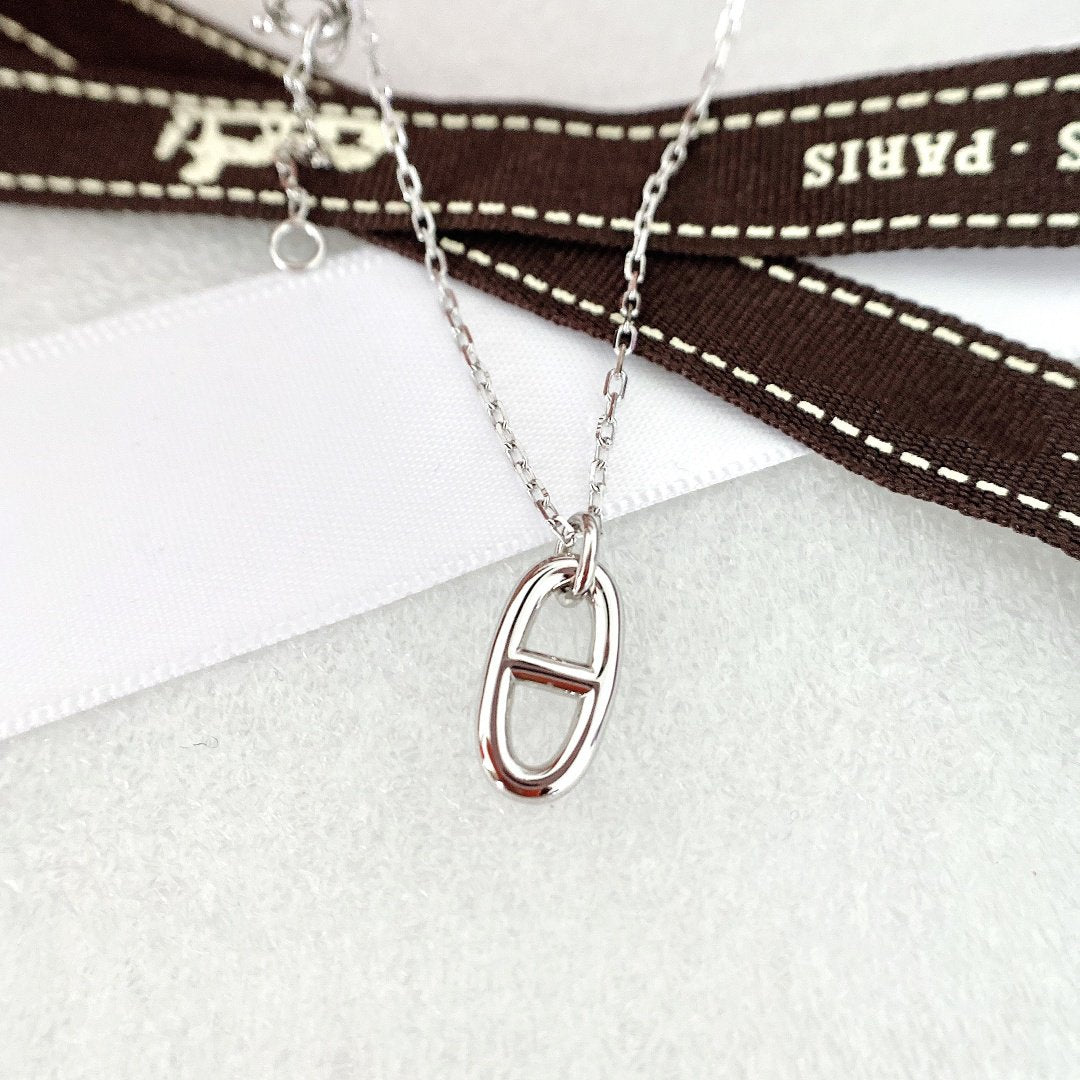 [CiCi]HM PIG NOSE NECKLACE