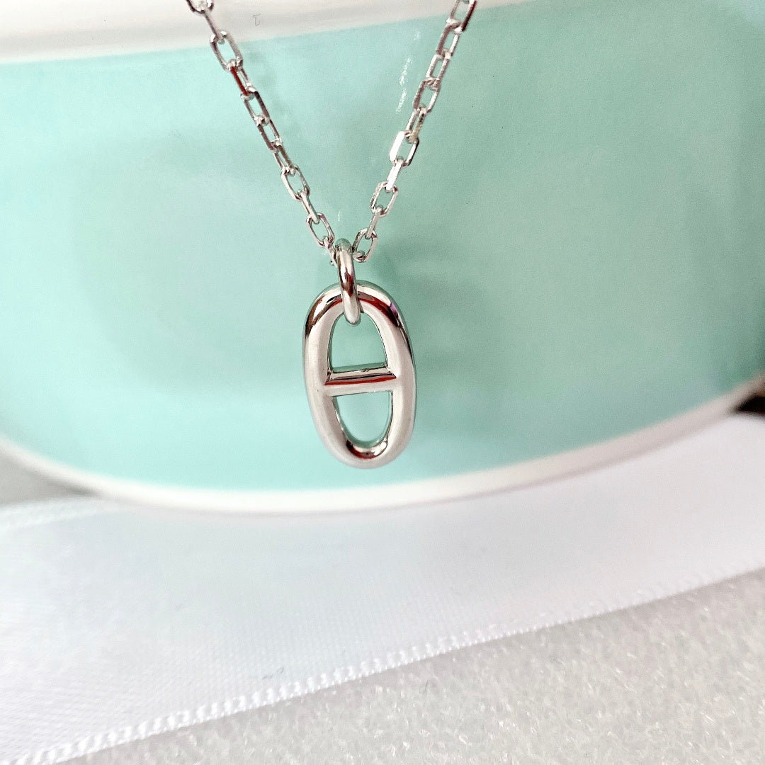 [CiCi]HM PIG NOSE NECKLACE