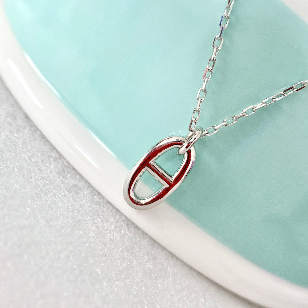 [CiCi]HM PIG NOSE NECKLACE