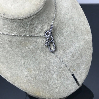 [CiCi]HM HALSKETTE PLATIN ROSÉGOLD DIAMANT