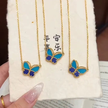 [CiCi] 2026 NEW LUCKY BUTTERFLY 1 MOTIFS NECKLACE