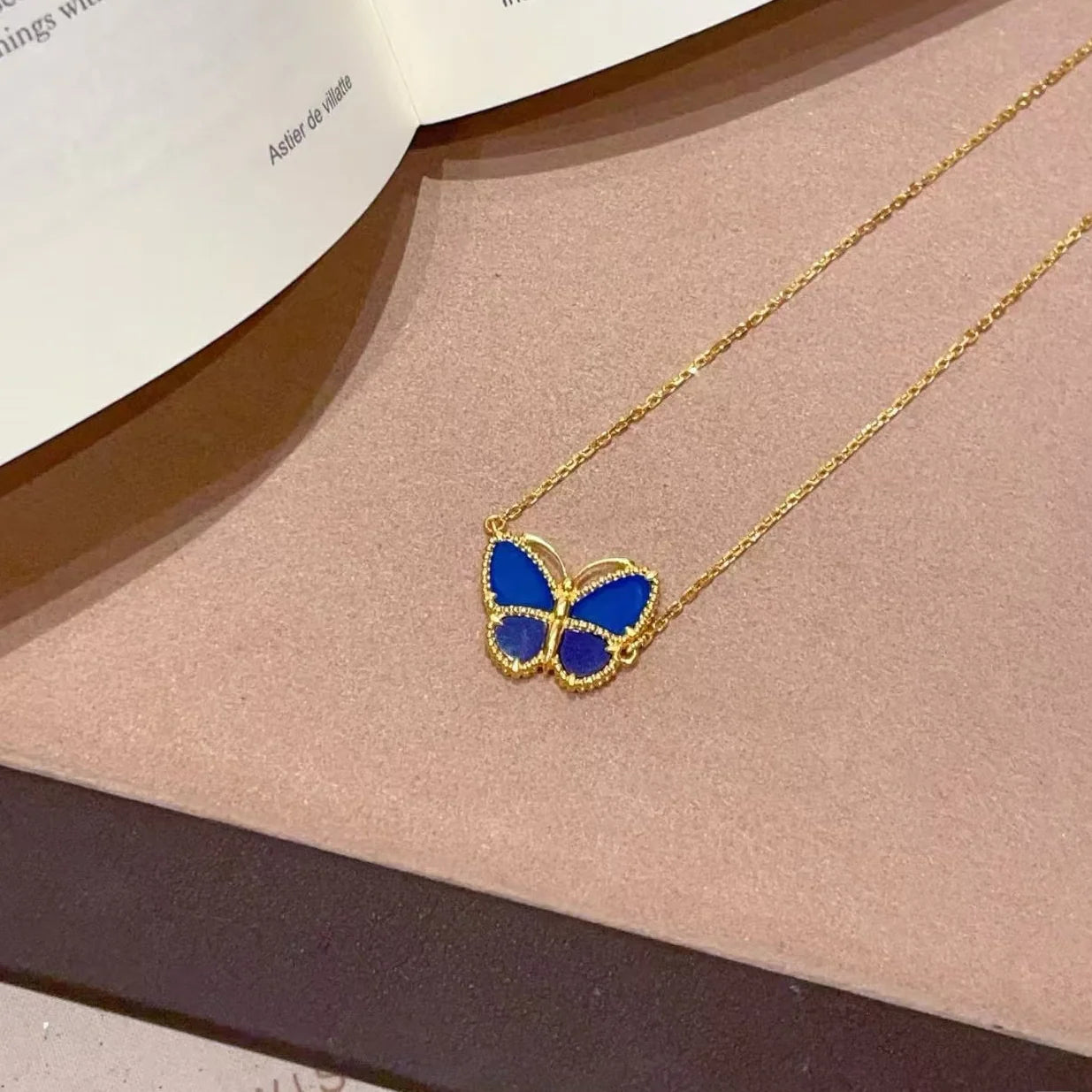[CiCi] 2026 NEW LUCKY BUTTERFLY 1 MOTIFS NECKLACE