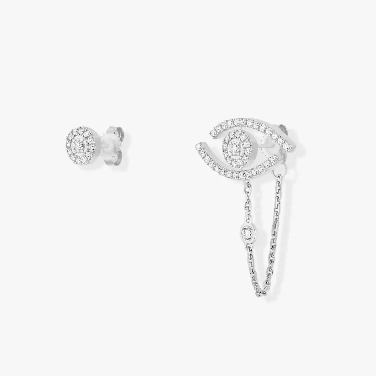 [CiCi]Lucky Eye Diamond Earrings