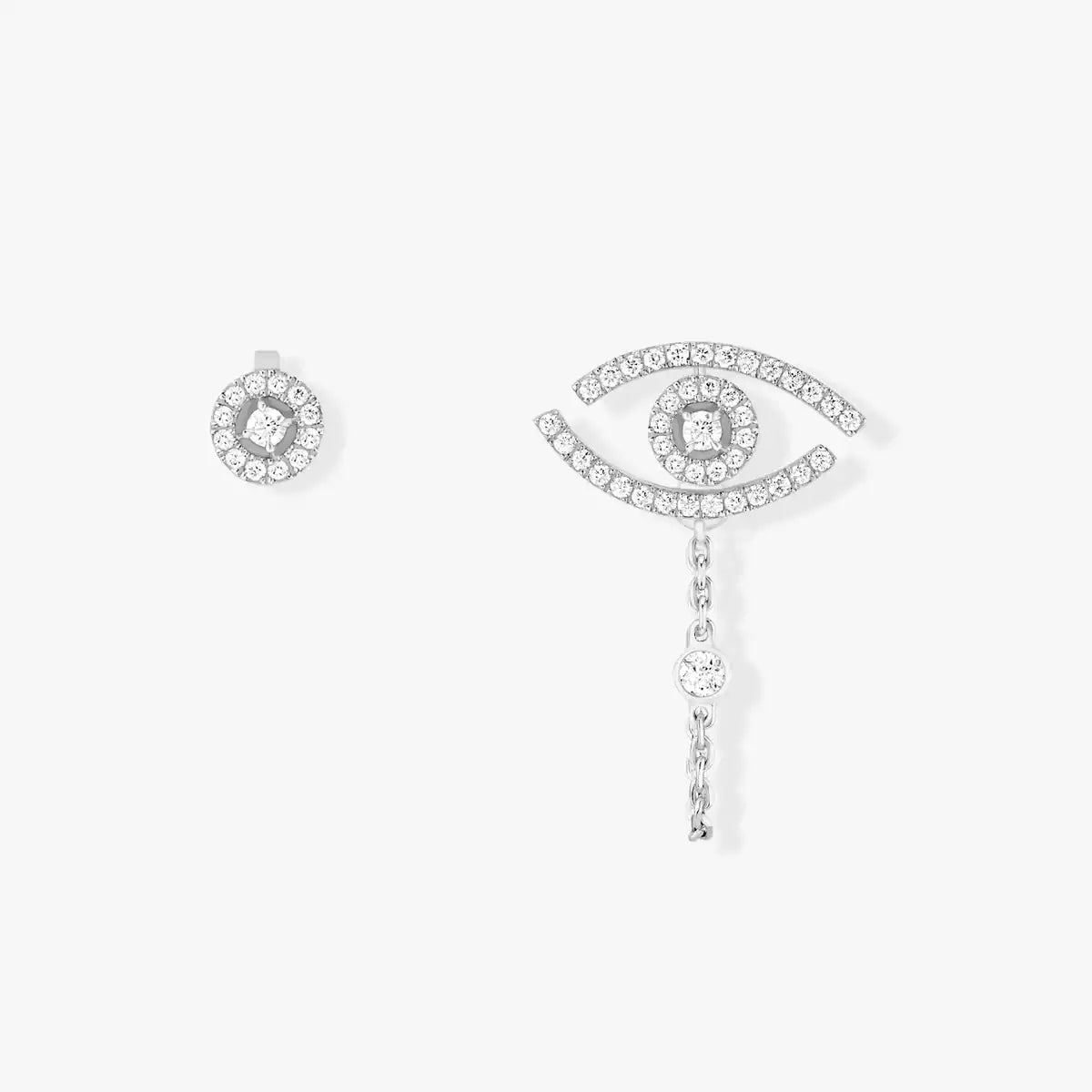 [CiCi]Lucky Eye Diamond Earrings