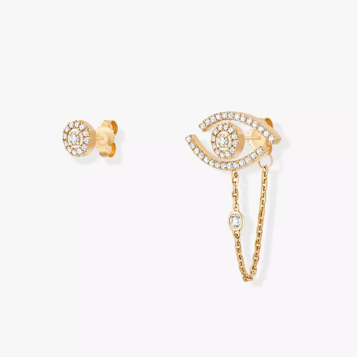 [CiCi]Lucky Eye Diamond Earrings