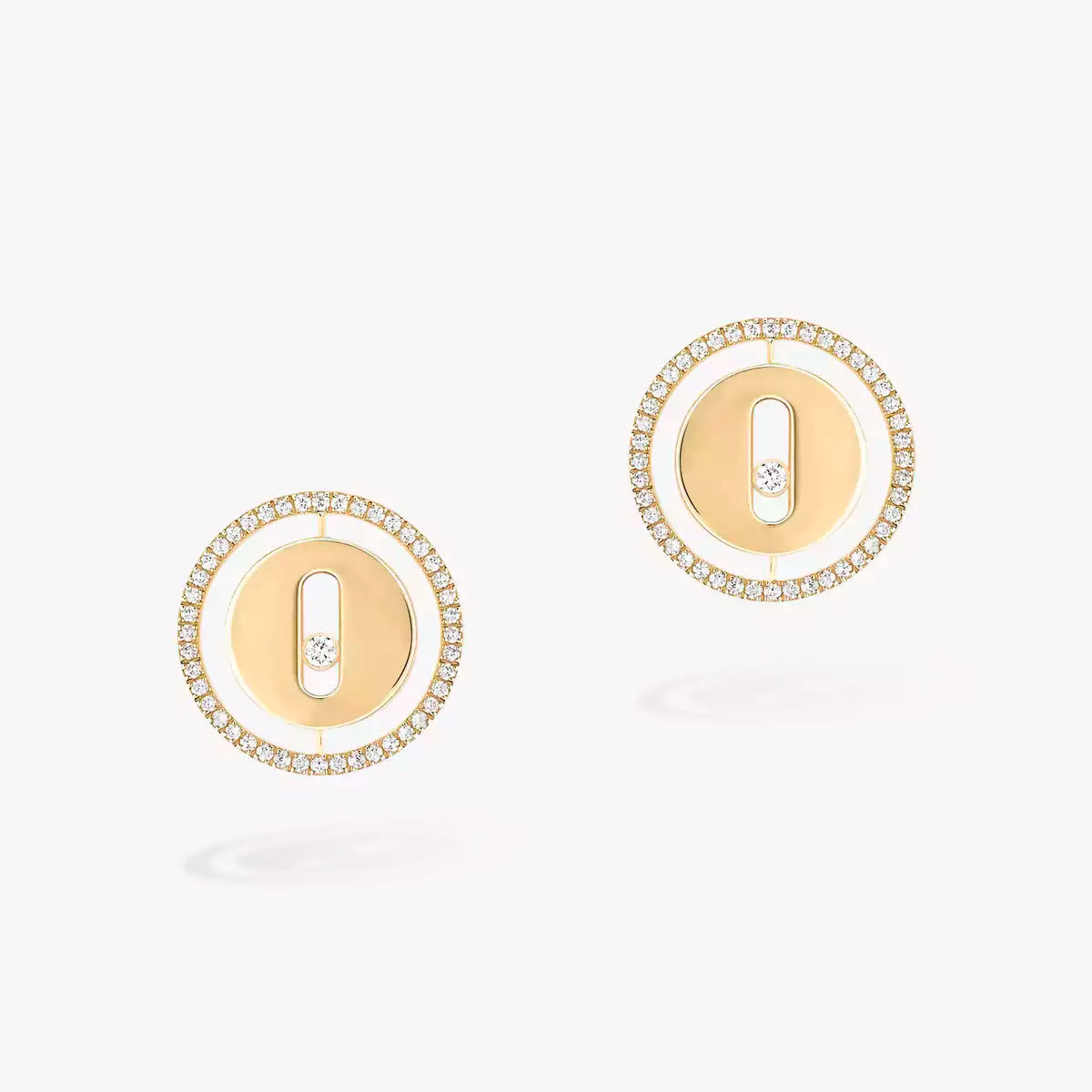 [CiCi]Lucky Move Diamond Earrings