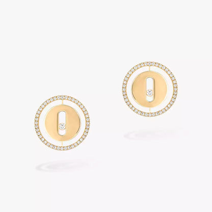 [CiCi]Lucky Move Diamond Earrings