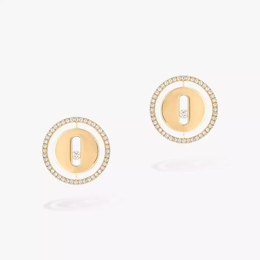 [CiCi]Lucky Move Diamond Earrings