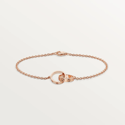 [CiCi]LOVE BRACELET DOUBLE RING