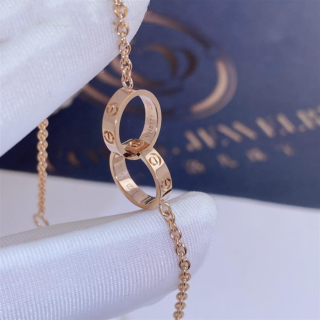 [CiCi]LOVE BRACELET DOUBLE RING