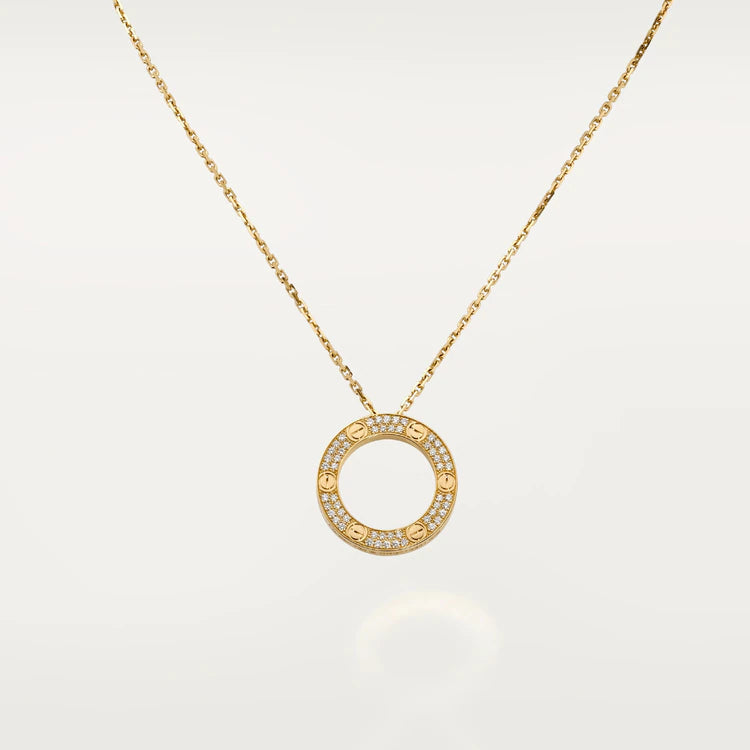 [CiCi]LIEBESHALSKETTE VERSTELLBAR ROSÉGOLD