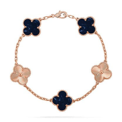 [CiCi]CLOVER 5 MOTIF PIETERSITE BRACELET COLLECTION