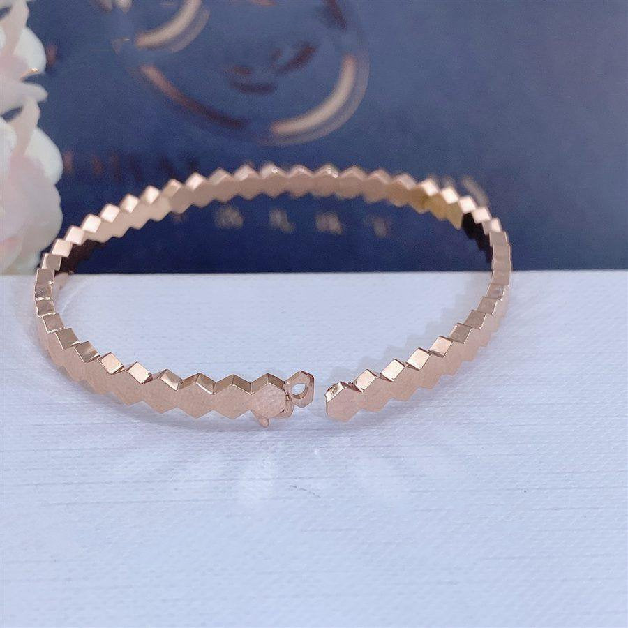 [CiCi]BEE LOVE PINK GOLD BRACELET
