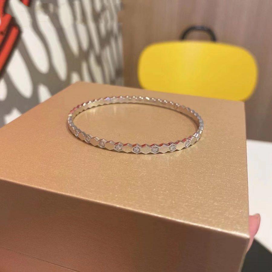 [CiCi]BEE LOVE SILVER DIAMOND BRACELET