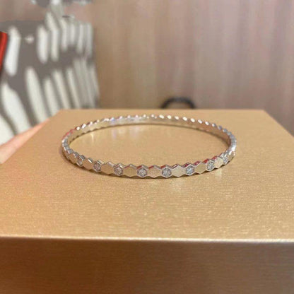 [CiCi]BEE LOVE SILVER DIAMOND BRACELET