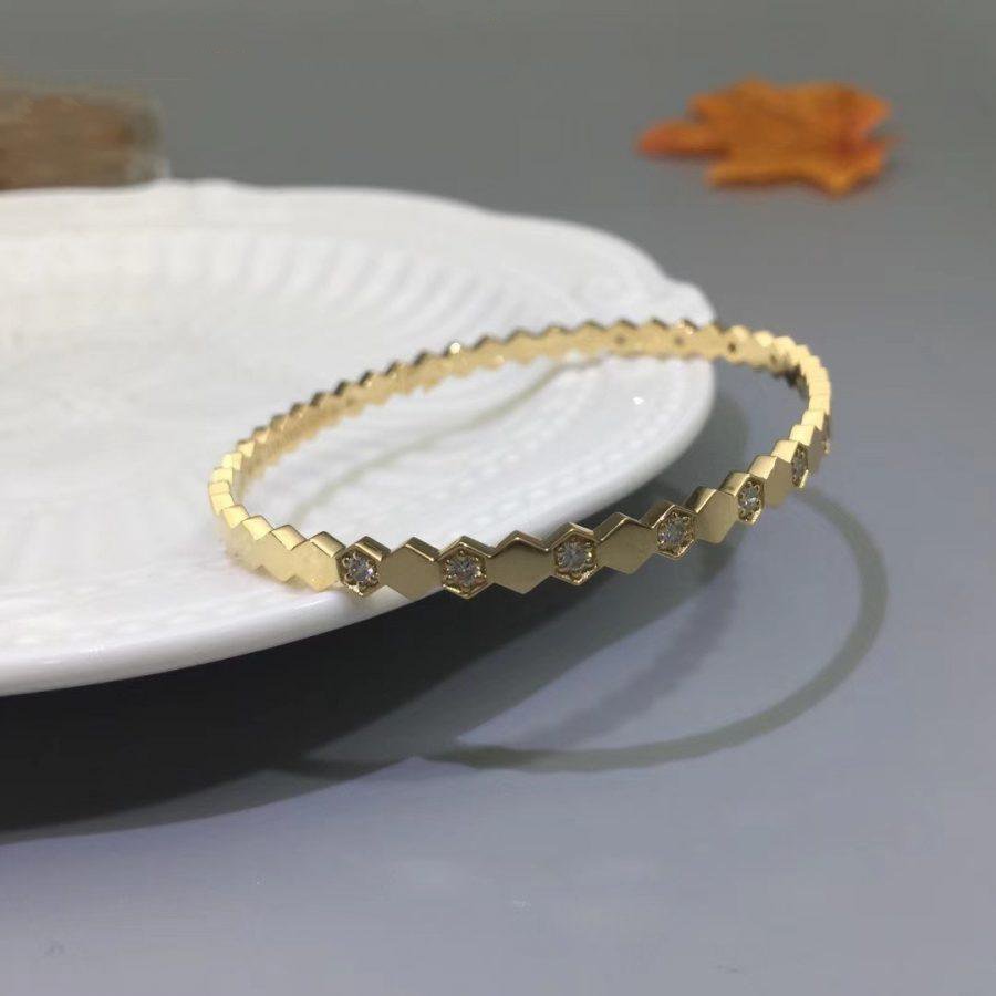 [CiCi]BEE LOVE GOLD DIAMOND BRACELET