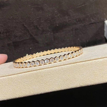 [CiCi]BEE LOVE GOLD BRACELET FULL DIAMOND