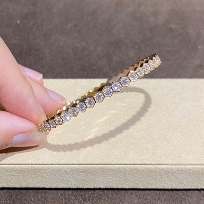 [CiCi]BEE LOVE GOLD BRACELET FULL DIAMOND