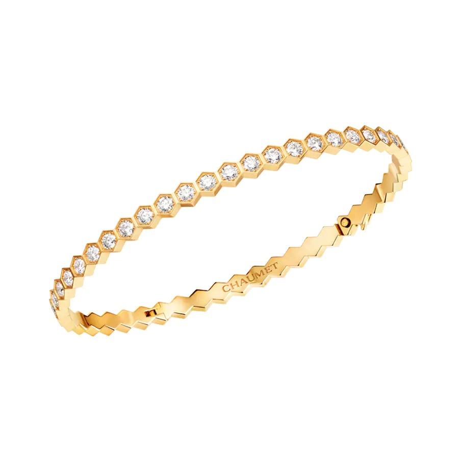 [CiCi]BEE LOVE GOLD BRACELET FULL DIAMOND