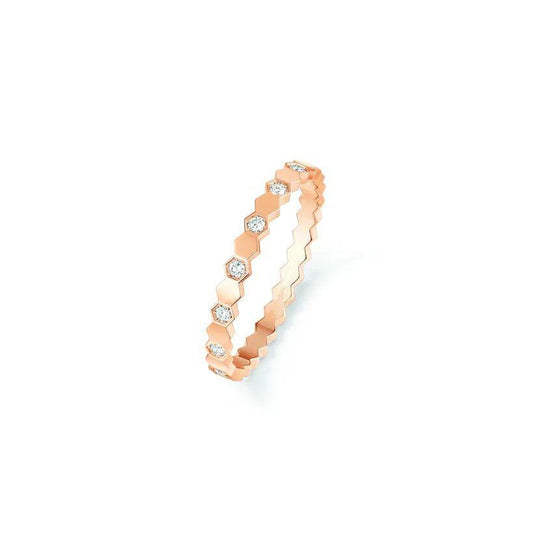 [CiCi]BEE LOVE RING PINK GOLD DIAMOND