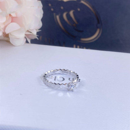 [CiCi]BEE LOVE RING SILVER 1 DIAMOND