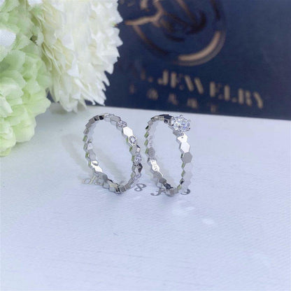 [CiCi]BEE LOVE RING SILVER 1 DIAMOND