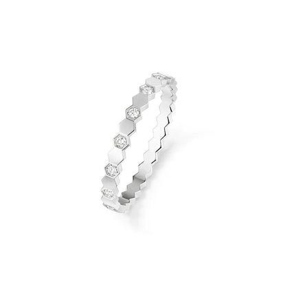 [CiCi]BEE LOVE RING SILVER DIAMOND