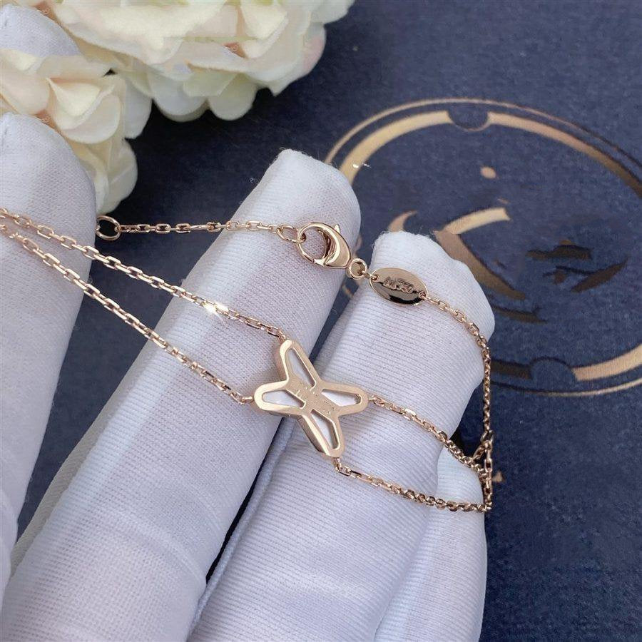 [CiCi]JEUX BRACELET WHITE MOP PINK GOLD 1 DIAMOND