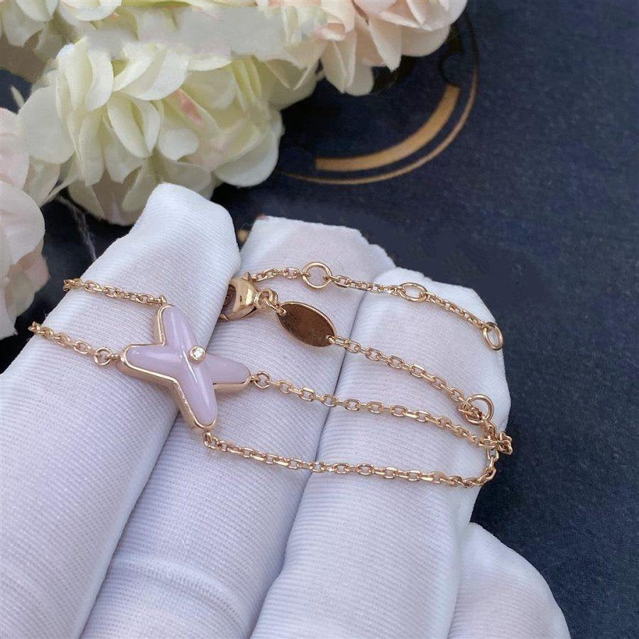 [CiCi]JEUX BRACELET PINK MOP PINK GOLD 1 DIAMOND