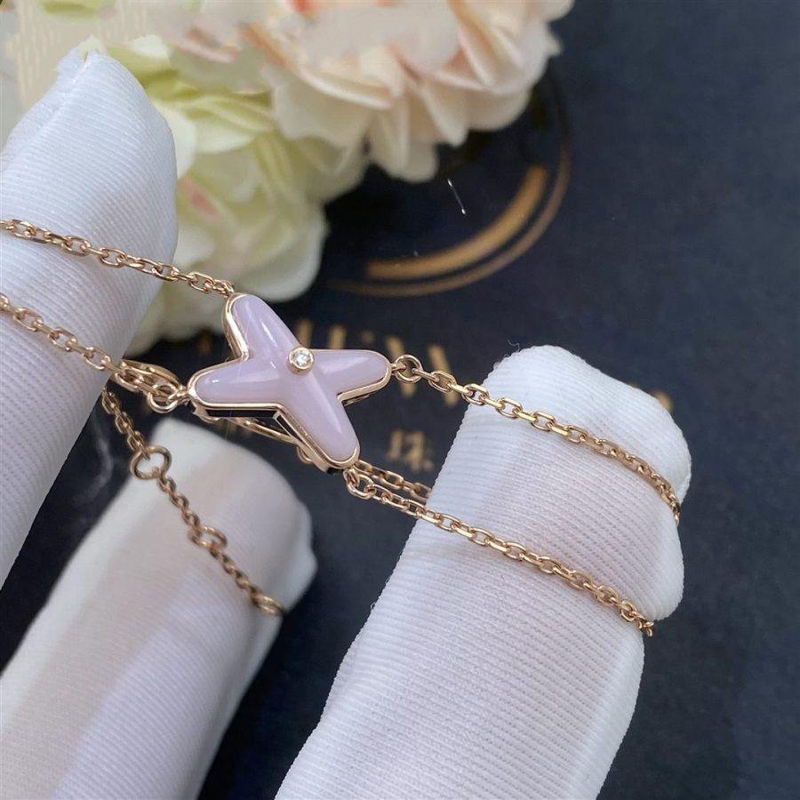 [CiCi]JEUX BRACELET PINK MOP PINK GOLD 1 DIAMOND