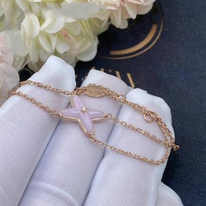[CiCi]JEUX BRACELET PINK MOP PINK GOLD 1 DIAMOND