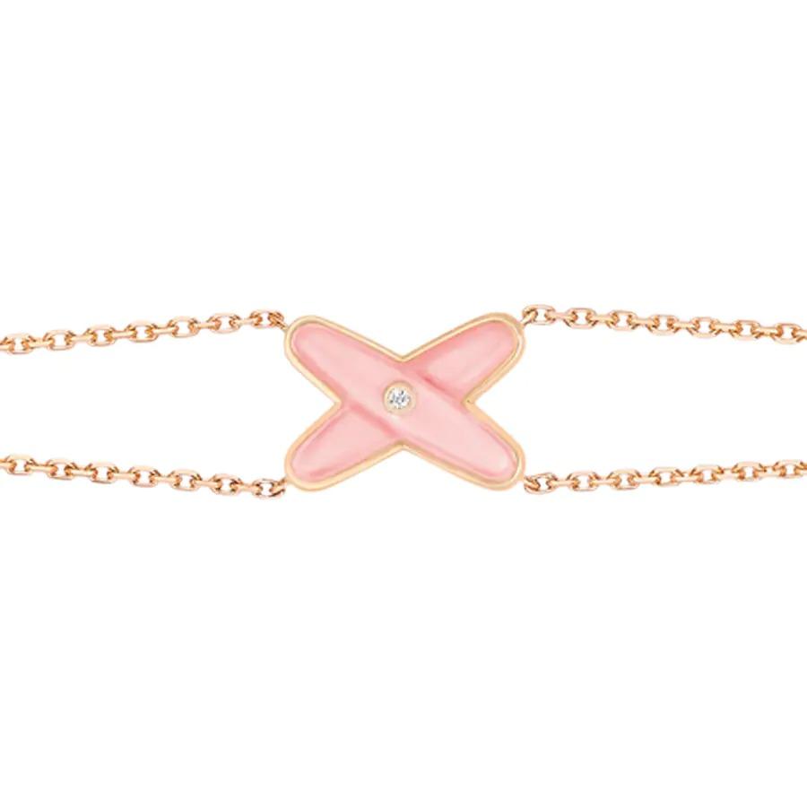 [CiCi]JEUX BRACELET PINK MOP PINK GOLD 1 DIAMOND