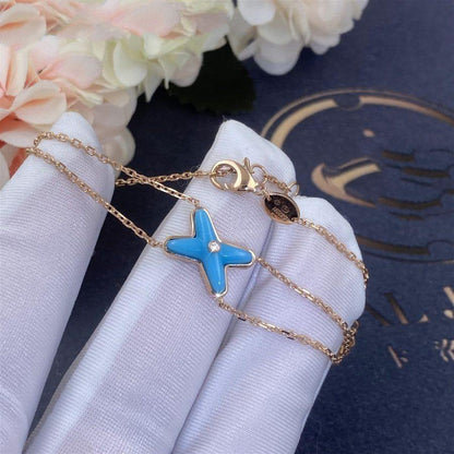 [CiCi]JEUX BRACELET TURQUOISE PINK GOLD 1 DIAMOND