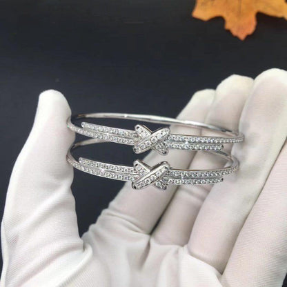 [CiCi]JEUX DE BRACELET DIAMONDS SILVER