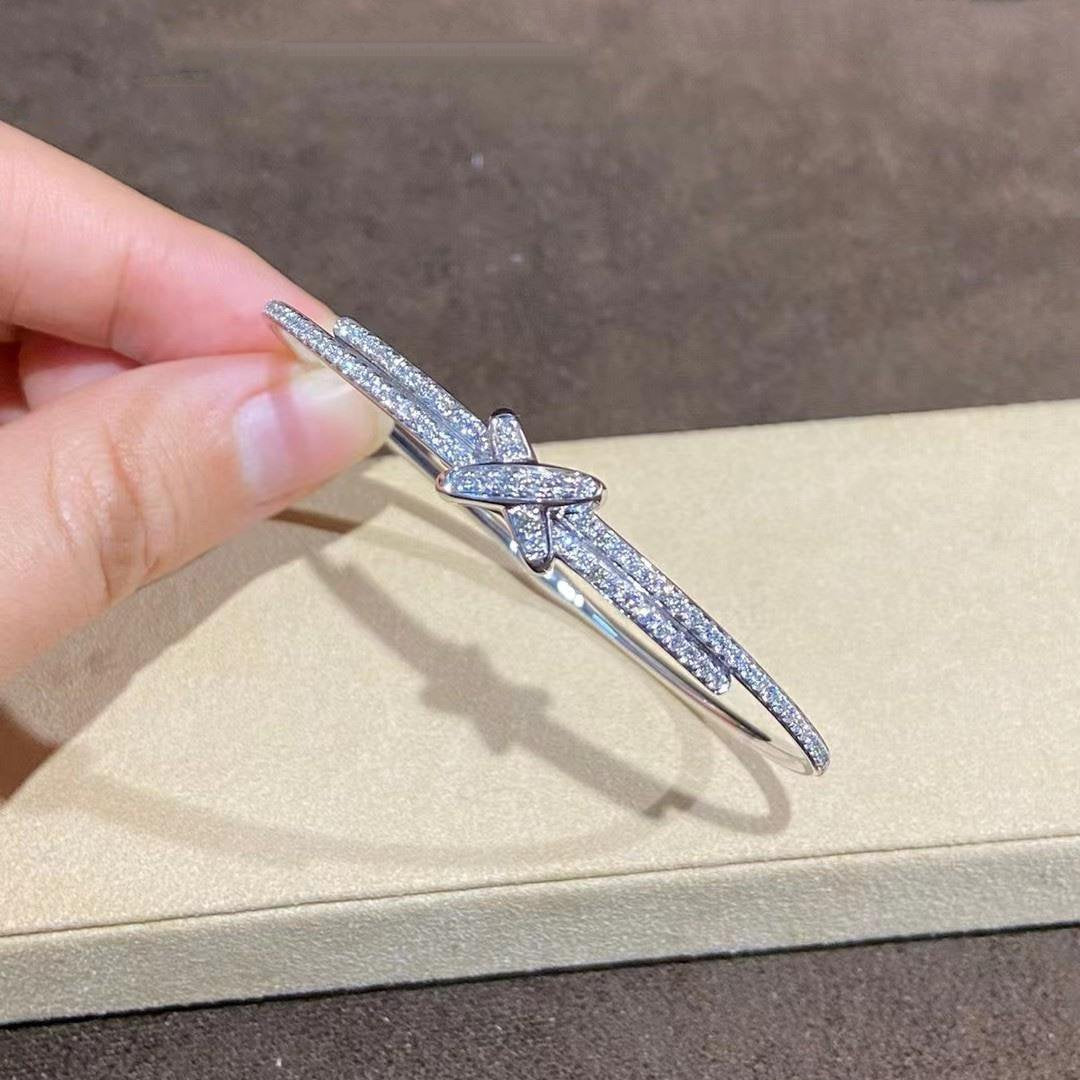 [CiCi]JEUX DE BRACELET DIAMONDS SILVER