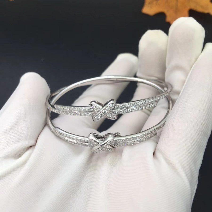 [CiCi]JEUX DE BRACELET DIAMONDS SILVER