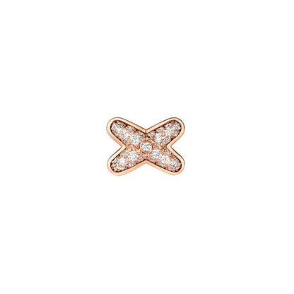 [CiCi]JEUX DE PINK GOLD DIAMOND EARRINGS