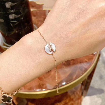 [CiCi]ROSA GOLD DIAMANTEN MOP ARMBÄNDER