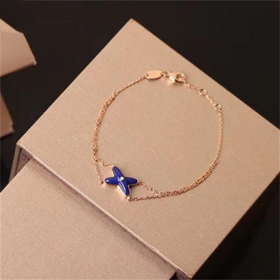 [CiCi]Hollow Design Four-Leaf Clover Flower Shape Ring