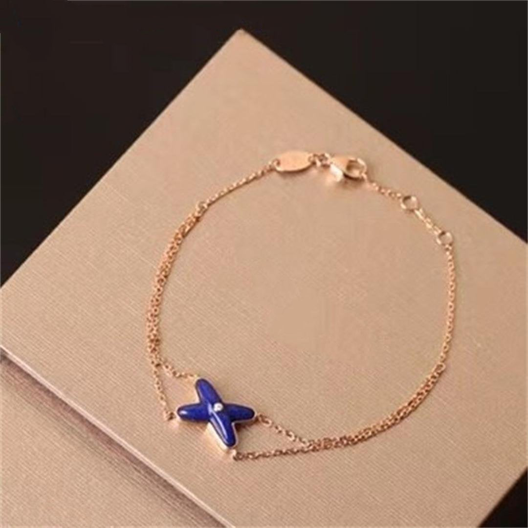 [CiCi]Hollow Design Four-Leaf Clover Flower Shape Ring