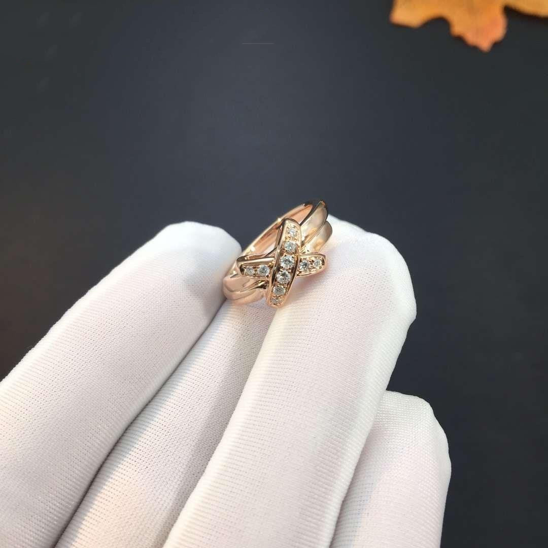 [CiCi]JEUX DE PINK GOLD DIAMOND RING